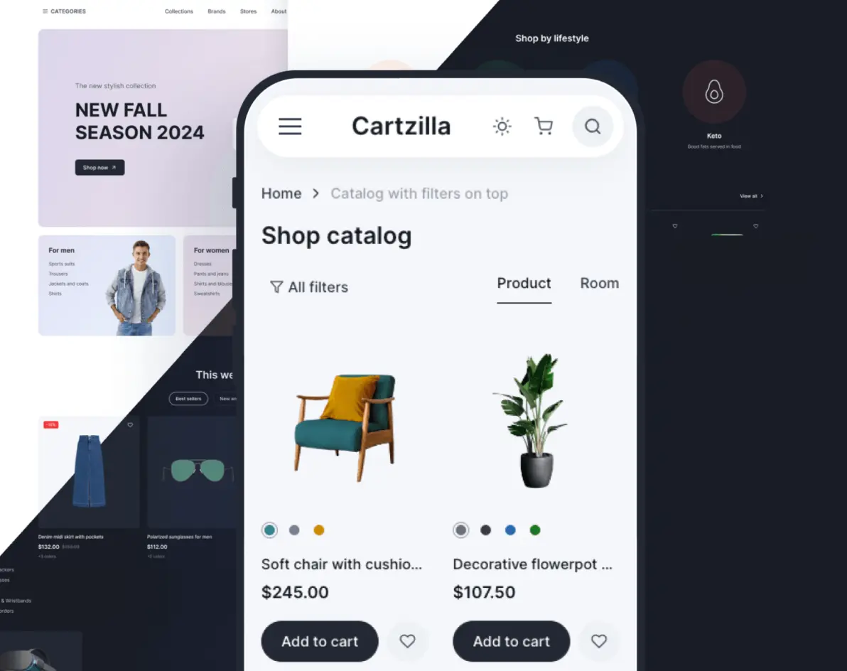 Aperçu Boutique e-commerce performante