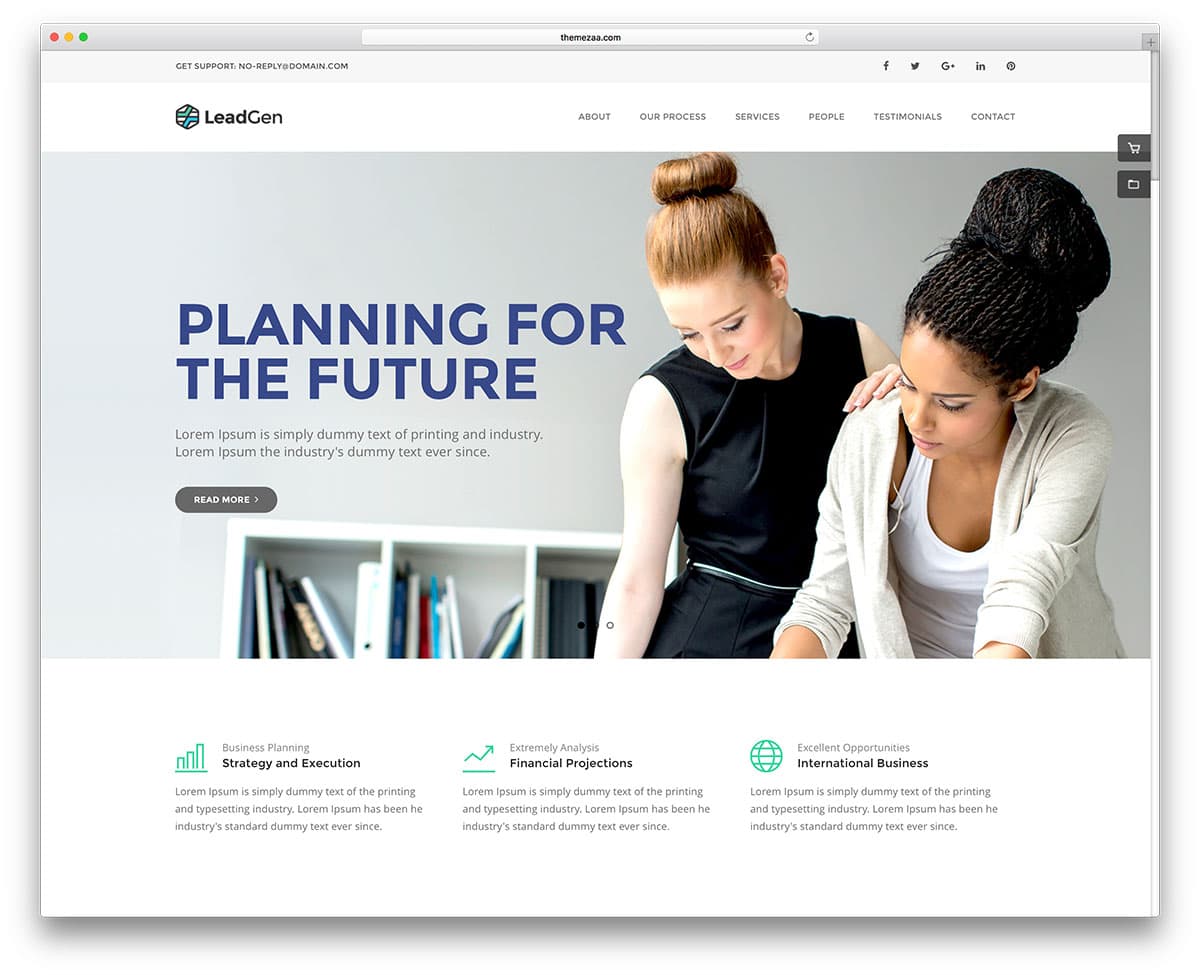 Aperçu Site vitrine professionnel
